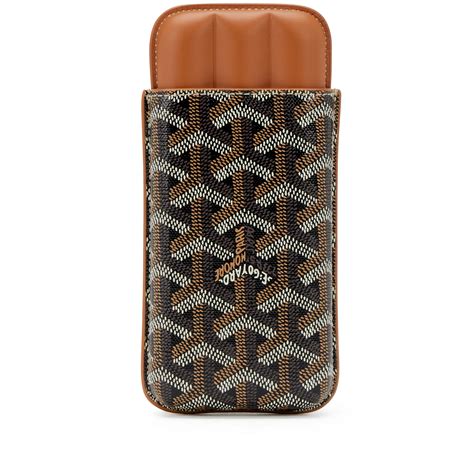 goyard cigarette case|Goyard Churchill 3 Cigar Case.